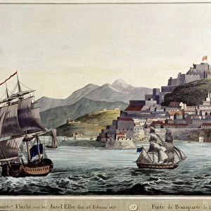 Leak of Napoleon Bonaparte from Elba Island 26 / 02 / 1815
