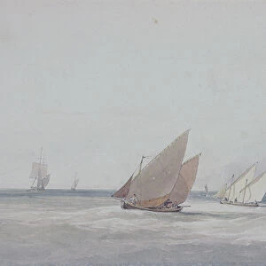 Leith Roads with Shipping, 19th century