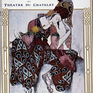 Les Ballets Russians au theatre du Chatelet: costume for "La Peri"