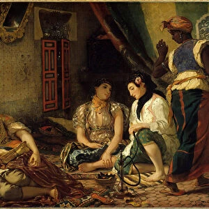 Les womans d Algiers dans leur appartement Peinture d