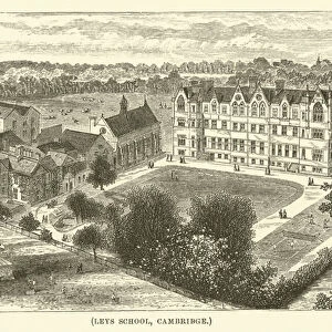 Leys School, Cambridge (engraving)
