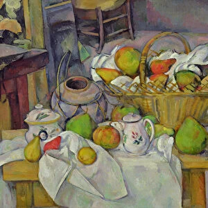 Still life with basket, 1888-90 (oil on canvas)