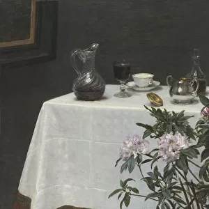 Still Life: Corner of a Table, 1873 (oil on canvas)
