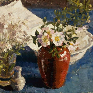 Still Life with Flowers in a Vase, 1911-14 (oil on canvas)