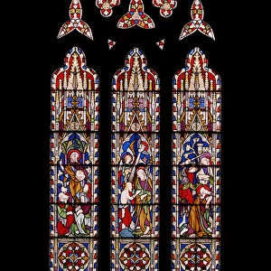 Life of St. John The Baptist, 1852 (stained glass)