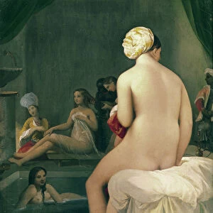The Little Bather in the Harem, 1828 (oil on canvas)