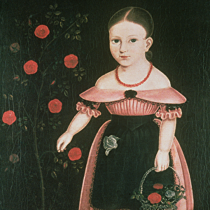 Little Girl in Lavender, c. 1840 (oil on canvas)