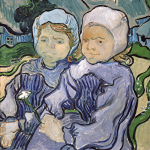 Two Little Girls, 1890 (oil on canvas)
