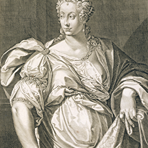Livia Drusilla (c. 55 BC - AD 29) wife of Octavian (engraving)