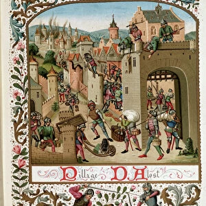 Looting of Aalst (Flemish Belgium), Middle Ages