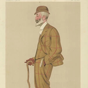 Lord Alexander Victor Paget (colour litho)