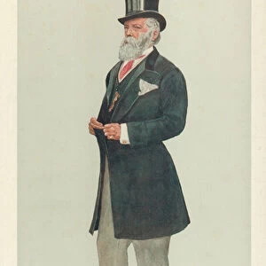 Lord Suffield, Suffield, 17 July 1907, Vanity Fair cartoon (colour litho)