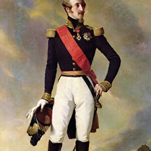 Louis-Charles-Philippe of Orleans (1814-96) Duke of Nemours, 1843 (oil on canvas)