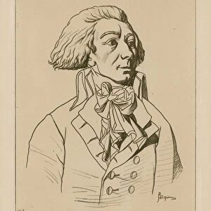 Louis-Michel le Peletier, Deputy of the National Convention, 1793 (engraving)
