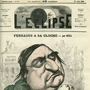 Louis Ulbach dit Ferragus (1822-1889), editor-in-chief of the newspaper "