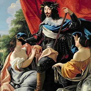 Louis XIII (1601-43) (oil on canvas)