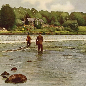 The Lower Bann at Movanagher, Kilrea, County Londonderry (colour photo)