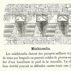 Machicoulis (engraving)