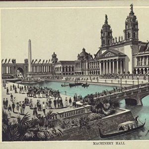 Machinery Hall at the Worlds Columbian Exposition in Chicago