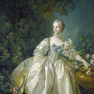 Madame Bergeret, c. 1766 (oil on canvas)