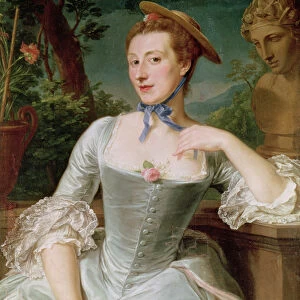 Madame de Pompadour (oil on canvas)