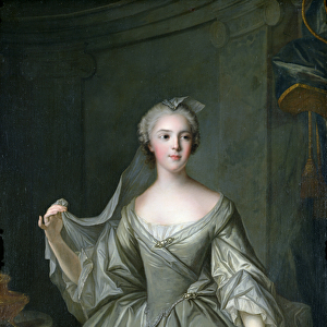 Madame Sophie de France (1734-82) as a Vestal Virgin (oil on canvas)