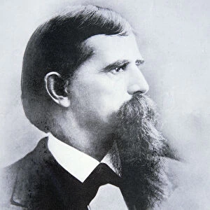 Major General Lewis Lew Wallace (1827-1905) (b / w photo)