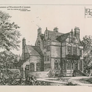 Mansion at Wandsworth Common (engraving)