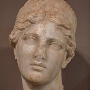 Marble head of the goddess Aphrodite, 1st century