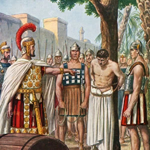 Marcus Atilius Regulus returning to Carthage