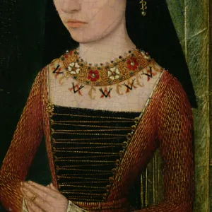 Margaret of York, Duchess of Burgundy, c.1477 (oil on panel