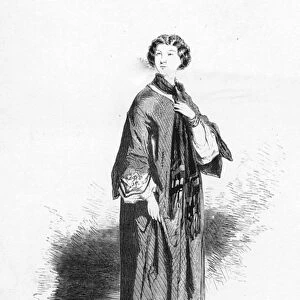 Marguerite Gautier, illustration from La dame aux camelias by Alexandre Dumas