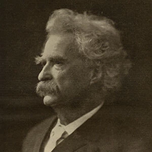 Mark Twain (1835-1910) (litho)