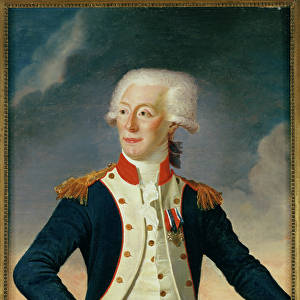 Marquis Marie-Joseph-Paul-Yves-Roch-Gilbert du Motier de Lafayette, 1790 (oil on canvas)