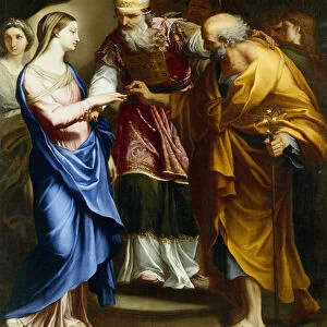The Marriage of the Virgin (oil on canvas)