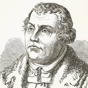 Martin Luther, from The National and Domestic History of England by William