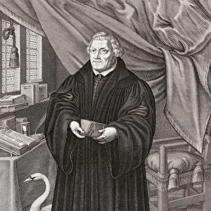 Martin Luther. Portrait