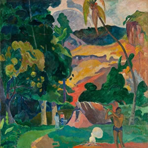 Matamoe or, Landscape with Peacocks, 1892 (oil on canvas)