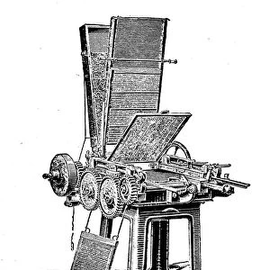 Match insertion machine from the Roller machine factory in Berlin