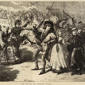 May Day in the Fifteenth Century (engraving)