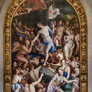 Medici Chapel: Descent of Christ to the Limbo, 1522 (oil on panel)