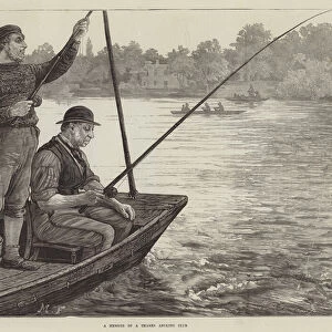A Member of a Thames Angling Club (engraving)