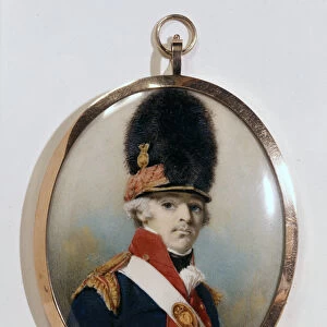 Miniature of 1st Lord Bloomfield in Military Uniform