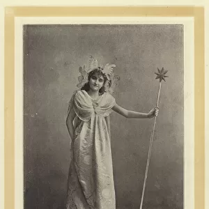 Miss Minnie Terry, as the Sylph Coquette in "Cinderella"(b / w photo)