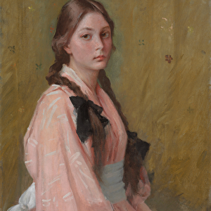 Mona, Daughter of Mrs. R. William Merritt Chase, c. 1894 (oil on canvas)