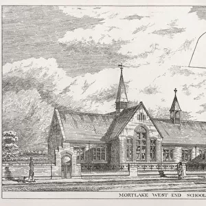Mortlake West End Schools (engraving)