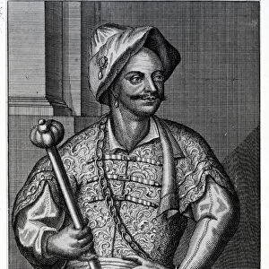 Moulay Ismail Ibn Sharif, 1719 (engraving)
