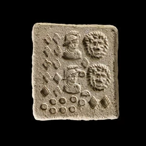 Mould for making applied figures, North Africa (gypsum)