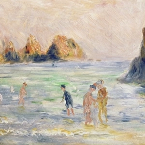 Moulin Huet Bay, Guernsey, c. 1883 (oil on canvas)
