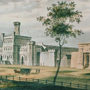 Moyamensing Prison, Philadelphia, 1840 (litho)